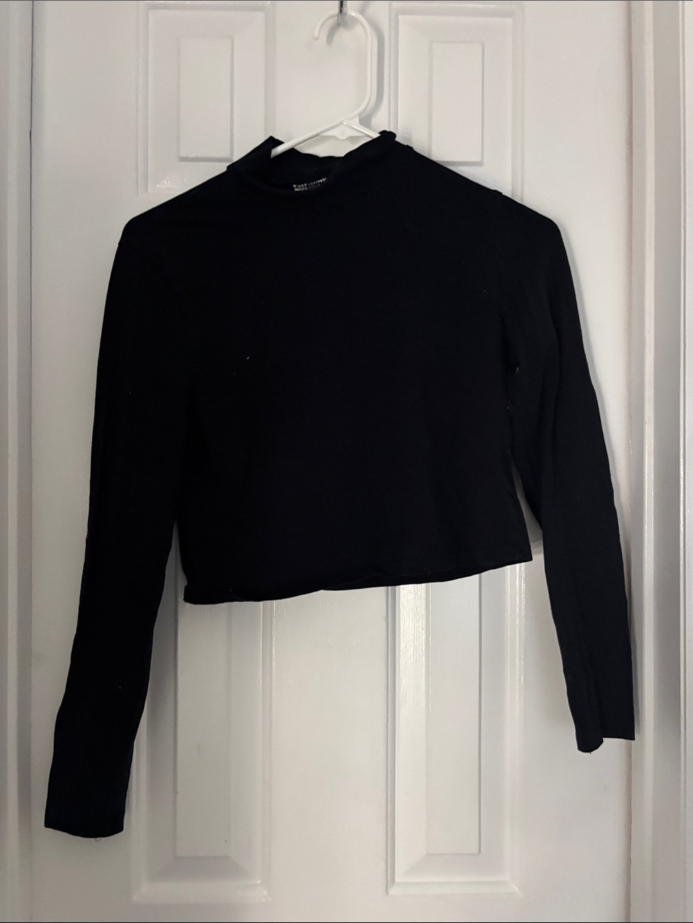 Turtle neck crop top